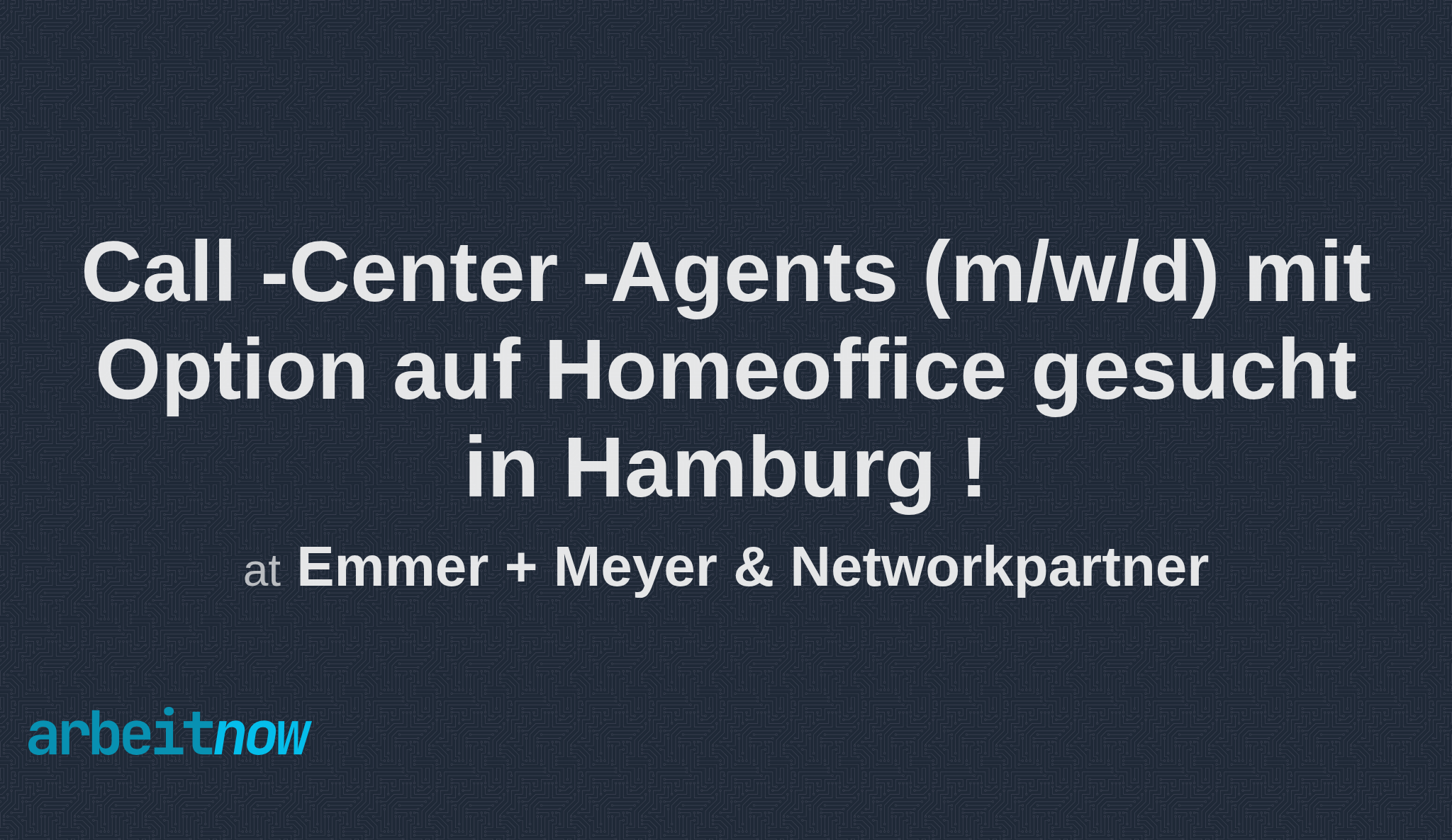 Call Center Agents (m/w/d) mit Option auf Homeoffice gesucht in